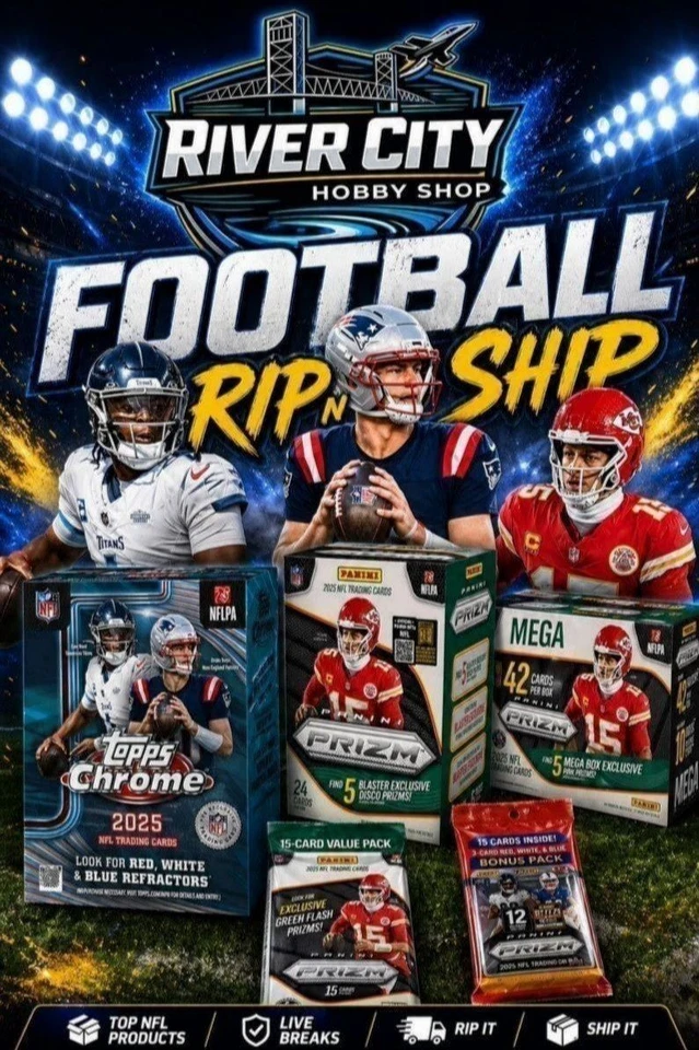 NFL and WNBA - Rip n Ship - Mid Day Pop Up