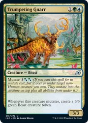 Trumpeting Gnarr 213/274 Ikoria: Lair of Behemoths