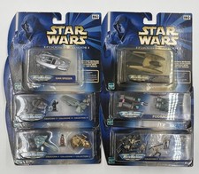 Star Wars Micro Machines Set 6 Stück Episode I Podracers Kollektion MOC