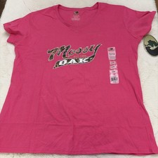 Mossy Oak Womens Xl Tee Nwt Center Logo Hot Pink Mossy Oak Womens Xl Tee Nwt Center Logo Hot Pink