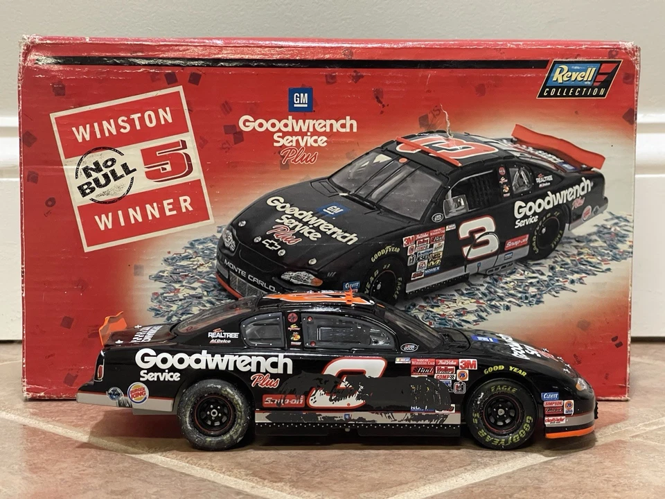 2000 Dale Earnhardt GM Goodwrench No Bull Talladega Final Win Raced Revell 1:24 - Изображение 3 из 4