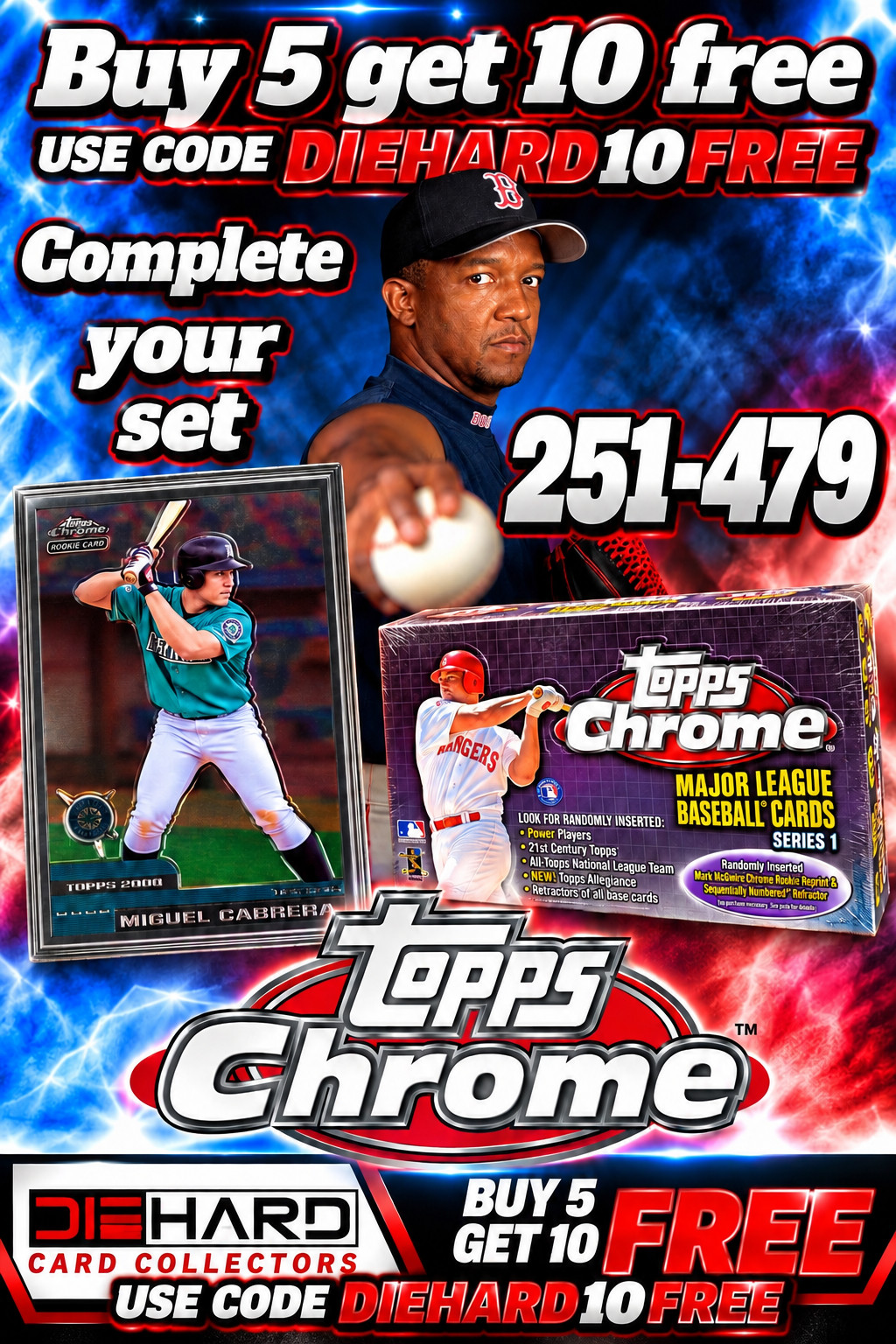 2000 Topps Chrome #251-479 Complete Your Set You Pick Buy 5 get 10