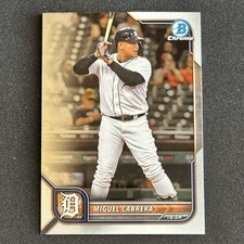 2022 Bowman Chrome Miguel Cabrera #88 Tigers