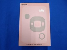 FUJIFILM Instax Mini LiPlay Hybrid Camera Blush Gold Box Cable Mint Rank A 