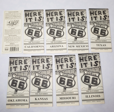 Here It Is! the Route 66 Map Series by Jim Ross and Jerry