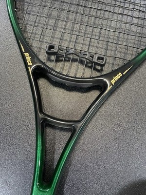 PRINCE GRAPHITE II MID PLUS TENNIS RACQUET CALFSKIN GRIP 4 1/2