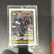 Topps 1990-91 Wayne Gretzky Los Angeles Kings NHL Ice Hockey Card #120