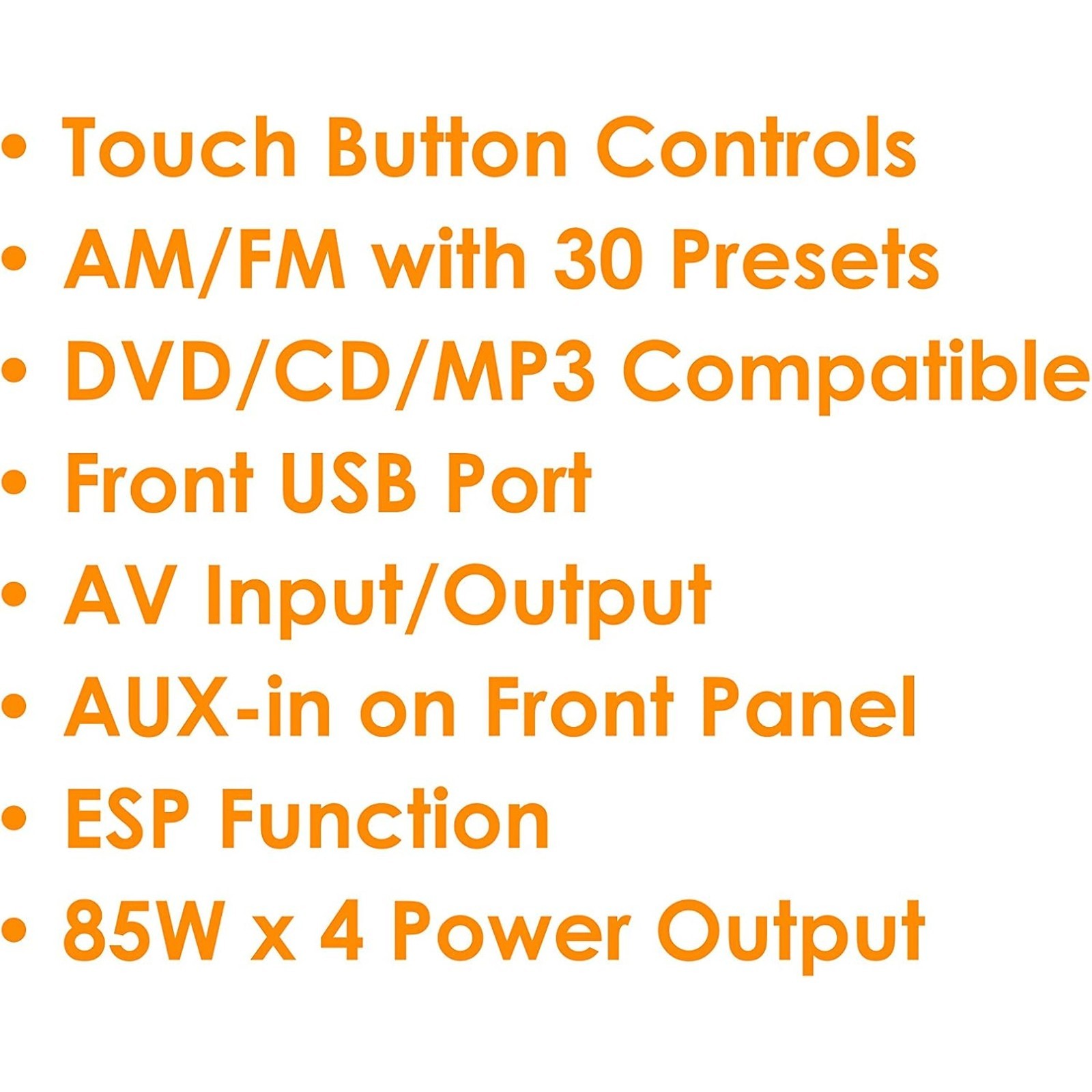 XO VISION XOD178 6.2" TV DOUBLE DIN CD DVD TOUCHSCREEN BLUETOOTH USB STEREO NEW