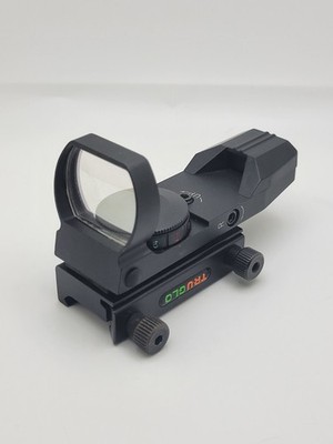 TRUGLO Red Green Multi-Reticle Dot Sight Black Picatinny 