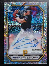 2026 BOWMAN CHROME KONNOR GRIFFIN SPECKLE REFRACTOR AUTO /299 PIRATES CPA-KG