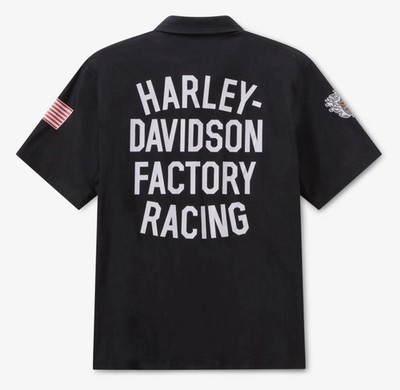2026 Harley Davidson | Factory Racing Team Service/Work Shirt | Fast Johnnie XXL