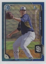 2015 Bowman Chrome Prospects Blue Wave Refractor Kyle Lloyd #BCP47 5m2