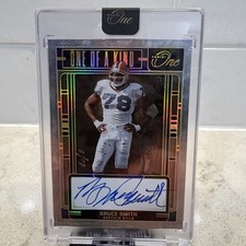 2024 Panini One One of a Kind Bruce Smith #278 1/1 One Of One Autographed Sealed