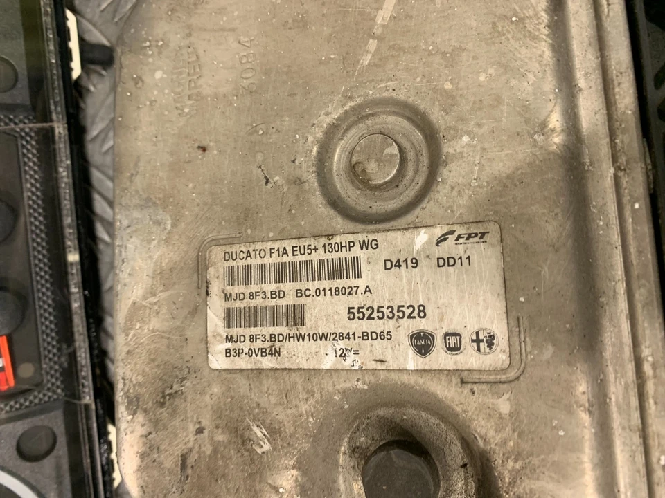 Fiat Ducato 2008 kit completo ecu 55253528 #2 Foto 3 de 4