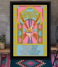 Poster Rainbow Kitten Surprise Tiny Music Box Tour 2024 Poster, gift