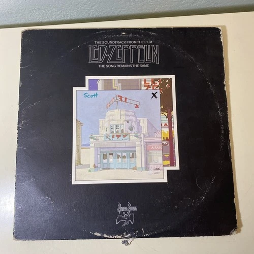 LP Led Zeppelin ‎- Soundtrack From The Film The Song Remains The Same Vinyl LP