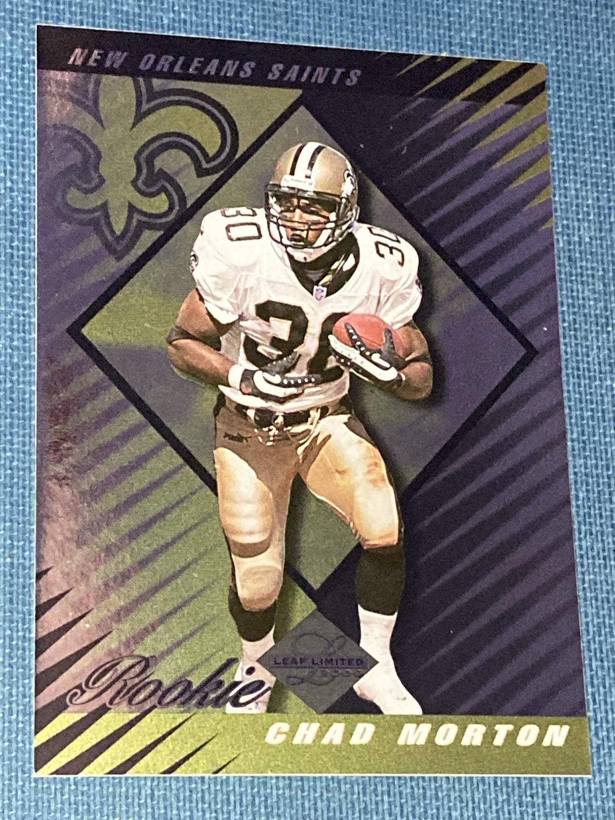 Chad Morton Leaf Limited #329 Base