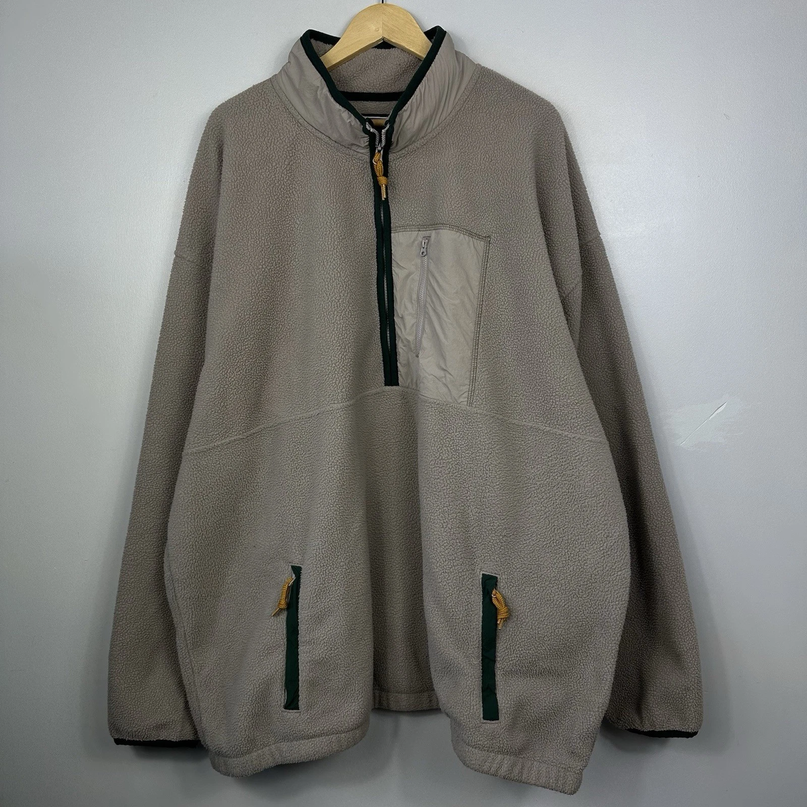 GAP Arctic Fleece Jacket, Deep Pile, Beige Grey, Size Mens 3XL XXXL
Opens in a new window or tab