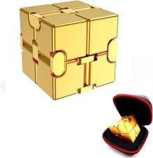 Infinity Cube Fidget Cube Anxiety Stress Relief Toy for Adults Gifts Men Office