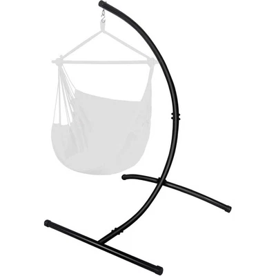 Hammock Chair Stand Only C Shape for Hanging Egg Swing Seat 350lbs GOUTIME