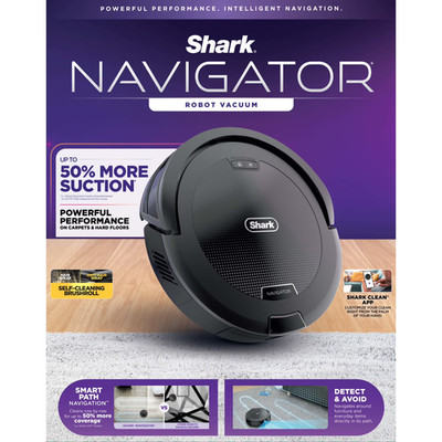 Shark Navigator Robot Vacuum with SmartPath Navigation New