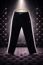 Black Slim Fit Jogger Sweatpants 32