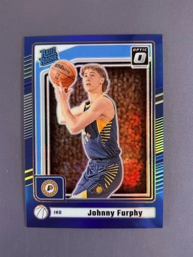 Johnny Furphy 2024-25 Panini Donruss Blue 47/49 Optic Rated Rookie Preview[dyf61