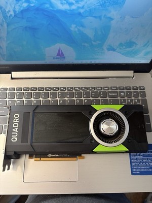 NVIDIA Quadro P5000 Graphics Card, Fan Heatsink, 8-Pin PCI-E