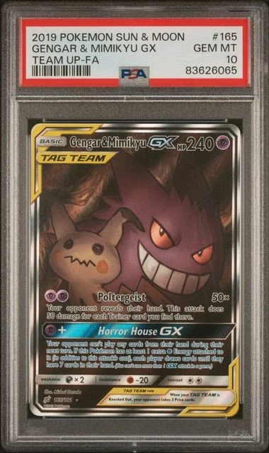Gengar & Mimikyu GX 165/181 Sm-Team Up for sale | eBay