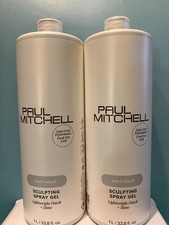 2 Paul Mitchell Soft Style Soft Sculpting Gel Hair Spray 33.8oz New Package