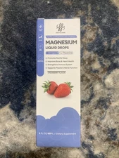 Magnesium Liquid Drops Imatchme Liquid Supplement 60ml