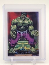 HULK 2024 SKYBOX MARVEL MASTERPIECES '92 PLATINUM METALLURGY #32 Q5859
