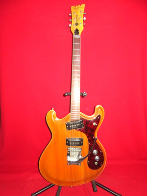 Mosrite 1968 Natural Spruce Joe Maphis 6 String Guitar w/ Case