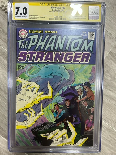 Showcase Presents #80 CGC 7.5 SIGNED Neal Adams Ist Silver Age Phantom Stranger 