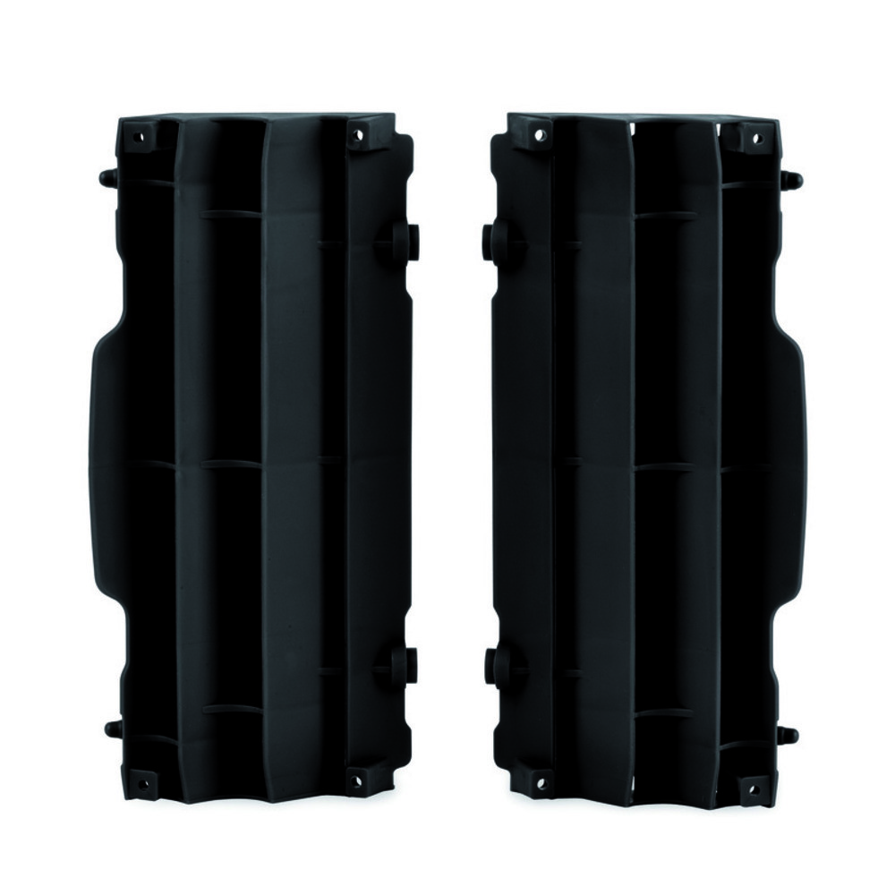 Polisport Black Radiator Fins For Motorcycle Scooter Parts Accessories