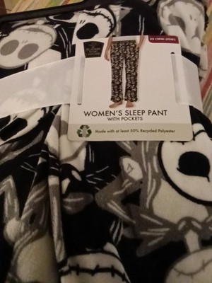 New Woman s Sleep Pants Pajamas Nightmare Christmas 2XL Jack Skellington