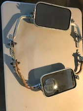 61-67 Ford Econoline Van West Coast JR Patina Side Mirrors Pair Ford 1961-1967