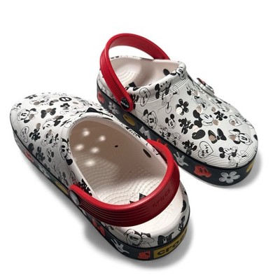CROCS Unisex Disney Mickey And Minnie off court clogs SZM2  display picture 1
