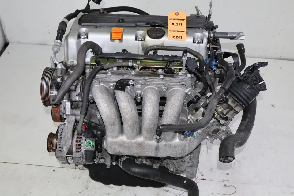 Motor Acura TSX 2004 2005 2006 2007 2008 2,4 L RBB Vtec motor de 4 cilindros JDM K24A Foto 3 de 4
