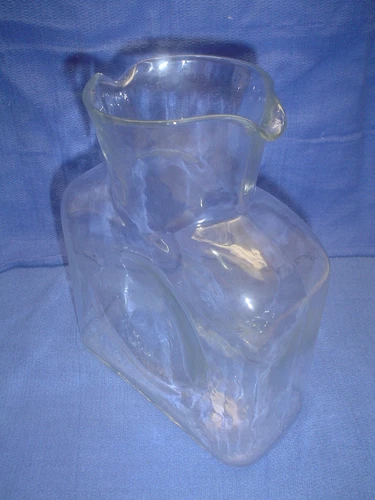 New ListingBlenko Art Glass #384 WATER BOTTLE - vintage