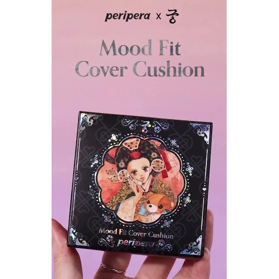 PERIPERA Mood Fit Cover Cushion 13g Princess Hours Collaboration  K-Beauty - Image 4 of 4