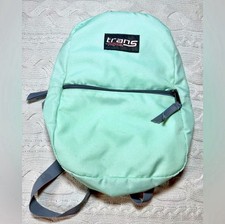 Trans by JanSport Mini Mint Green Gray Backpa...