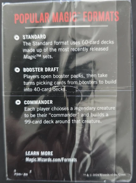 MTG Final Fantasy Scions & Spellcraft Commander Deck Only | Sealed Unboxed - Image 2 of 2