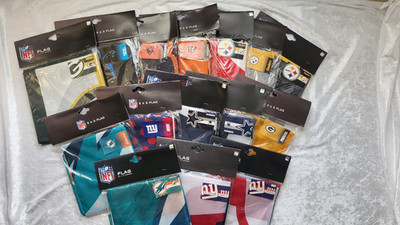 Horizontale Flagge 1,50 x 0,90 m  NFL von FOCO NEU und Originalverpackt