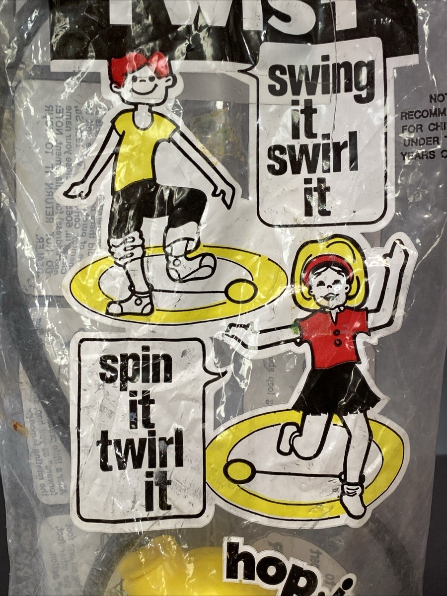 1975 Chemtoy Lemon Twist Hop Jump Skip Bump Toy In Its Original