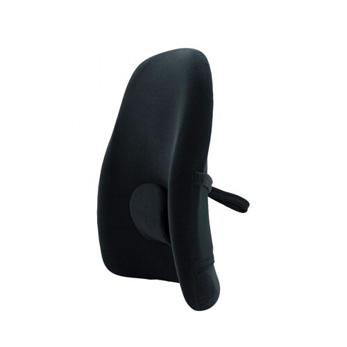 ObusForme Schwarz Lowback Rückenlehnenstütze Ergonomisch Lendenwirbelstütze Kissen Bagged - Bild 2 von 5