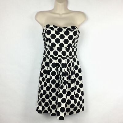black strapless sundress