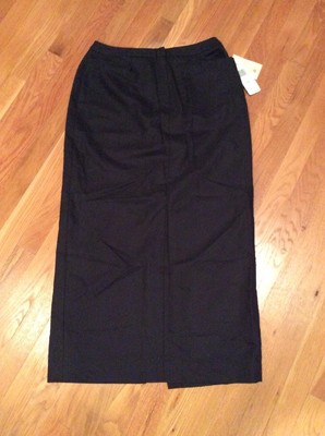NWT Ralph Lauren Black Wool Womens Long Skirt SIZE 10 On Line NWT Ralph Lauren Black Wool Womens Long Skirt SIZE 10 On Line