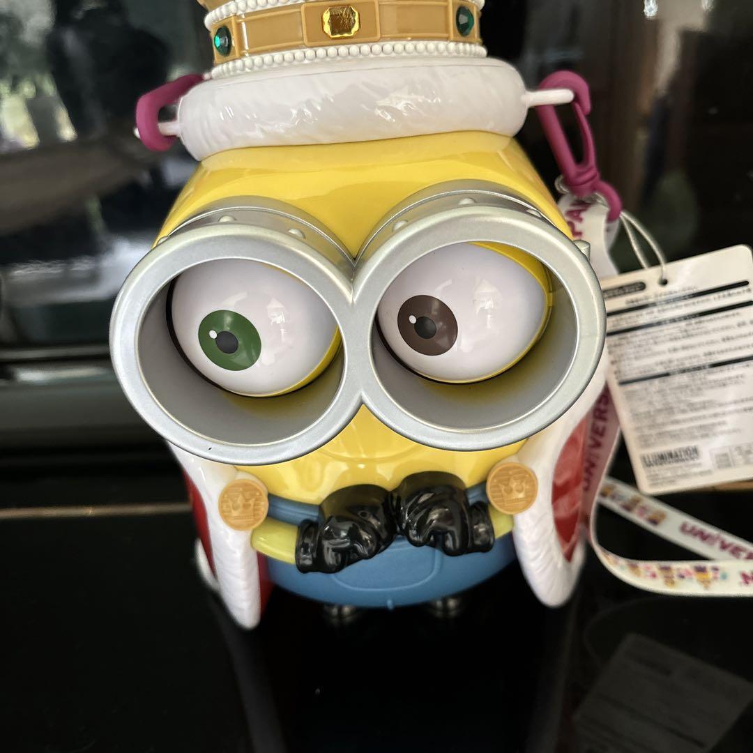 Minion Stuart Popcorn Bucket King Crown Ver. Universal Studios