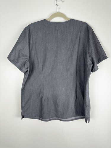 Figs Women's Technical Collection Catarina One Pocket Scrub Top Gray XXL - Picture 5 of 5